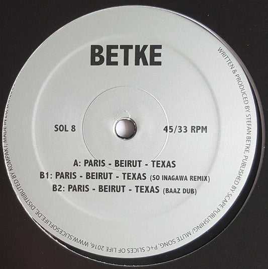 Paris - Beirut - Texas
