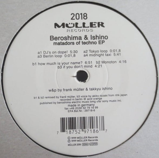 Matadors Of Techno EP