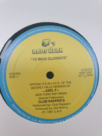 AXEL F REMIXES