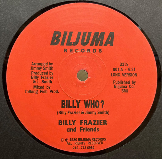 Billy Who?