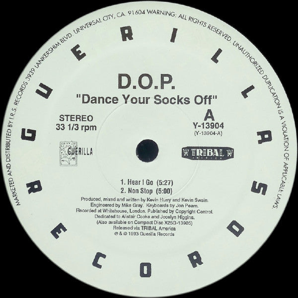 DANCE YOUR SOCKS OFF T.E.Q レコードショップ