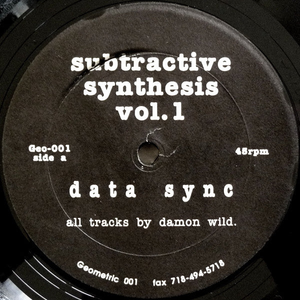 Subtractive Synthesis Vol. 1