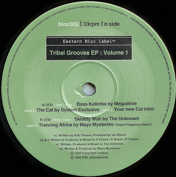 Tribal Grooves EP : Volume 1