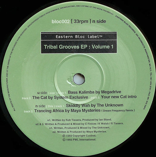 Tribal Grooves EP : Volume 1