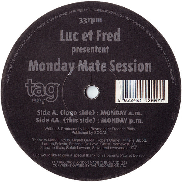 Monday Mate Session