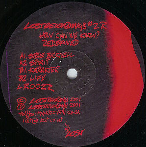 Lost Recordings #2 R How Can We Know? Redefined