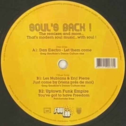 SOUL'S BACK! - THE REMIXES AND MORE...