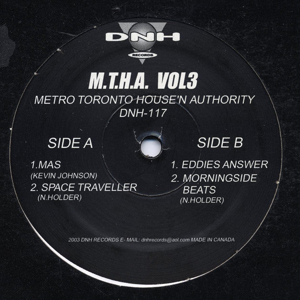 M.T.H.A. Vol3 (Metro Toronto House'n Authority)