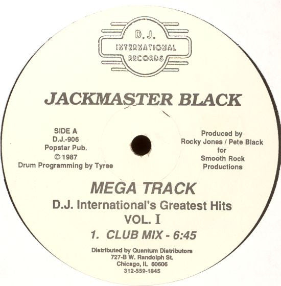 Mega Track (DJ International's Greatest Hits Vol. I)