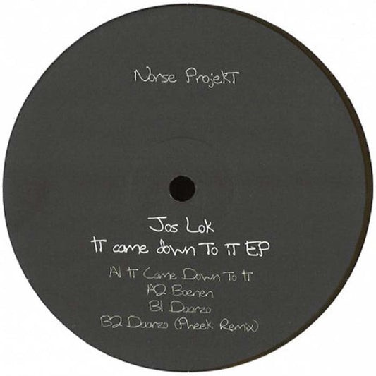 It Came Down To It EP