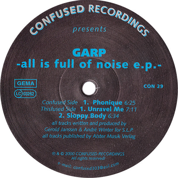 All Is Full Of Noise EP