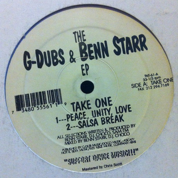 The G-Dubs & Ben Starr EP