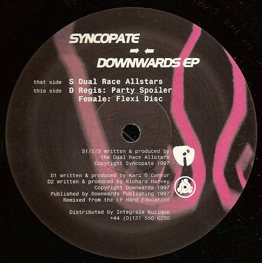 Syncopate vs Downwards EP